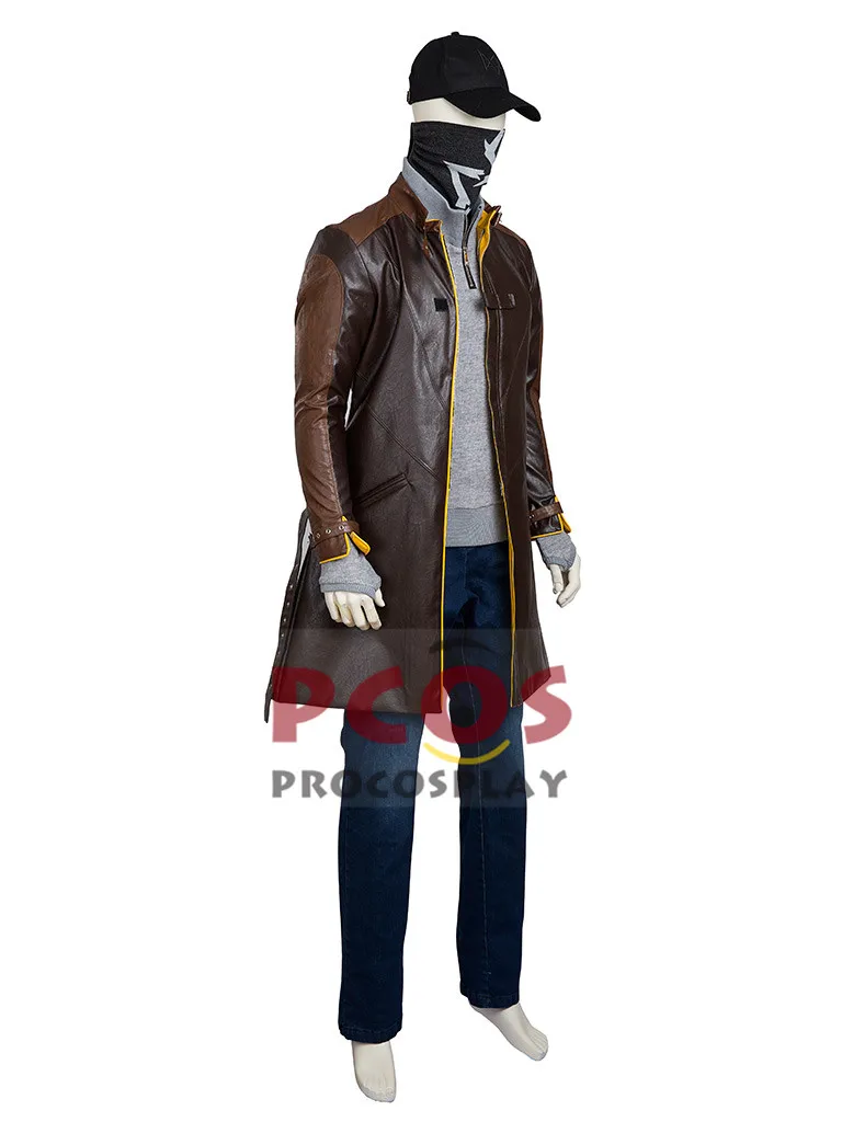 Watch Dogs Aiden Pearce косплей костюм и шапка маска mp003474 | Тематическая одежда униформа