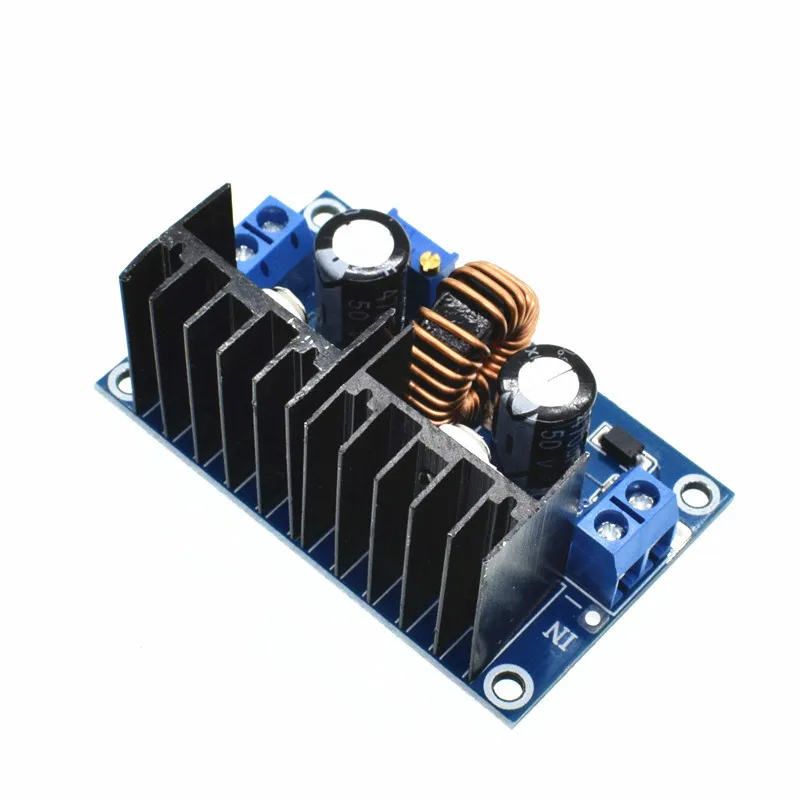 XL4016E1 DC-DC модуль питания Buck высокой мощности DC регулятор напряжения 8A с регулятором понижающий модуль DC4-38V до DC1.25-36V