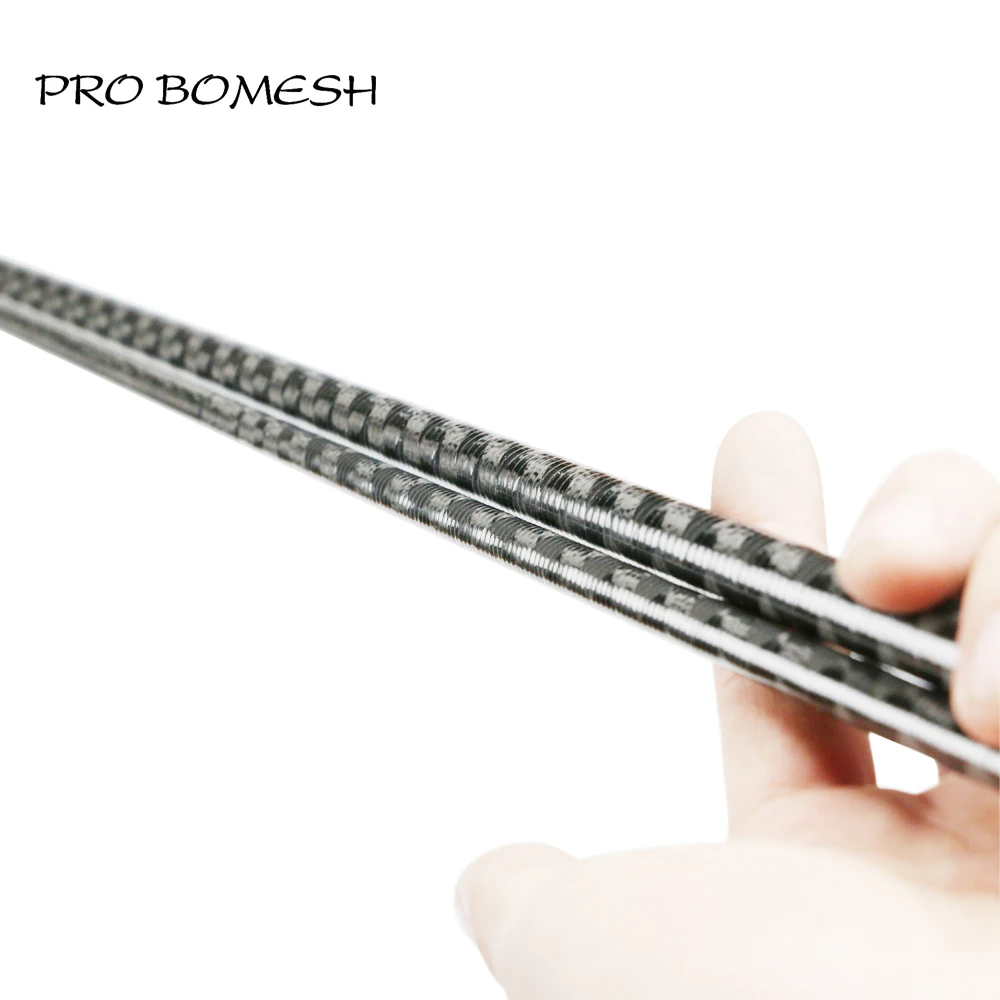 Pro Bomesh 2 заготовки 1,9 м стыковое соединение Swirl отшлифованное углеродное Xrays обмоточное лодочное удилище отсадное удилище заготовка DIY ремонт удочки