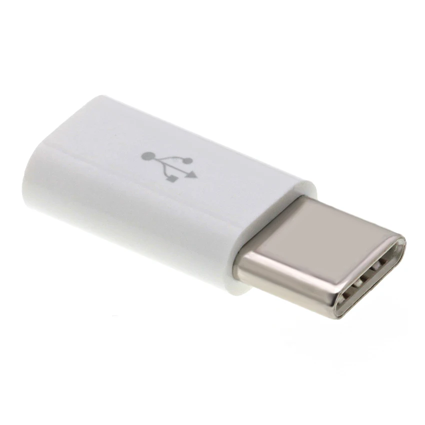 Горячая распродажа! 5 шт./партия USB 3,1 type C штекер для Micro 5Pin USB Женский адаптер type-C Конвертер Разъем USB-C белый