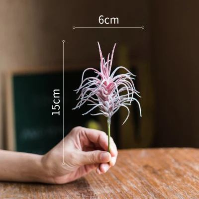 Bulbosa хлопок конфеты Детские Осьминог Искусственные Поддельные airplant тилландсия Capitata Steptophylla usneoid как настоящие растения суккулент - Цвет: No.8