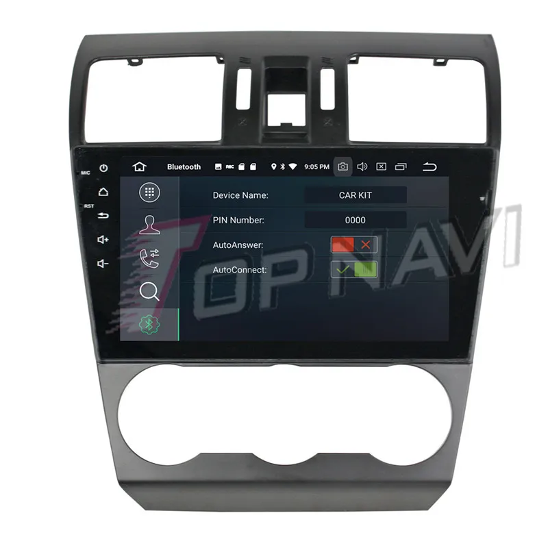 Topnavi четырехъядерный Android 8 1 автомобильный мультимедийный плеер для Subaru Forester