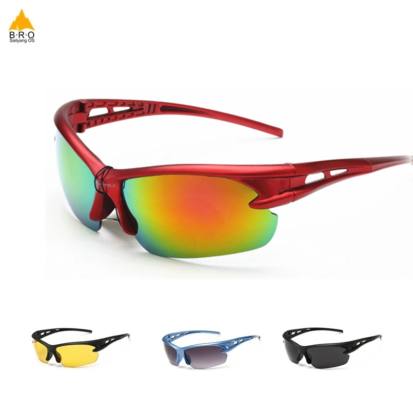 Велосипедные очки спортивные для езды на мотоцикле бега УФ защитные