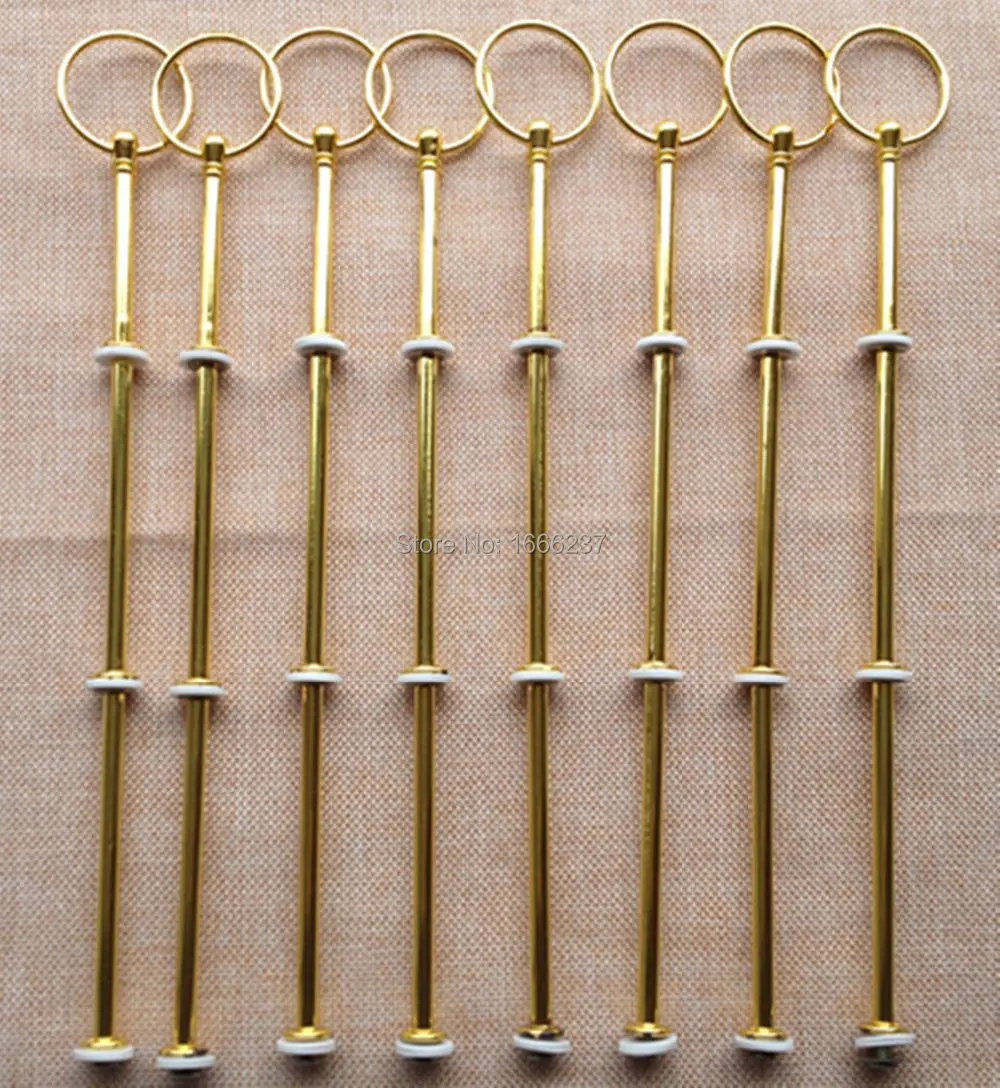 8 комплектов 3 уровневая мини круглая подставка для торта держатель дисплея ручка