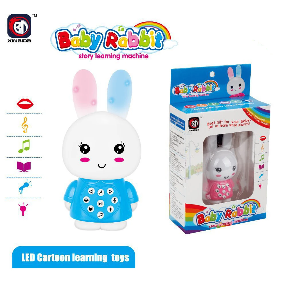 Новый экспорт английский мини милый кролик Детские Игрушки для раннего обучения