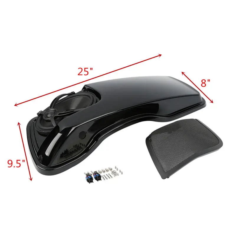 Крышки для седельного мешка с колонками 5 &quotX7&quot Harley Touring Electra Road Glide King FLH FLTR FLHX FLHR