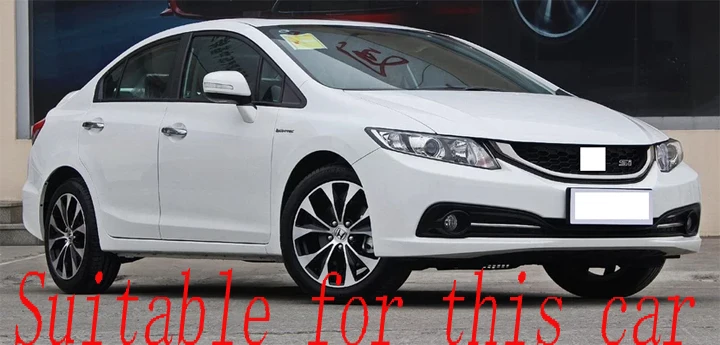 Пластиковые наружные козырьки для Honda Civic 2012 2013 2014 2015 4 шт. | Автомобили и мотоциклы