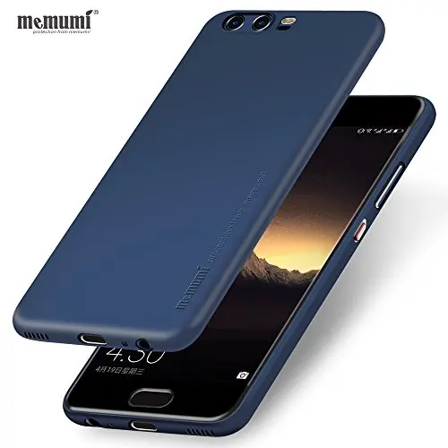 Memumi 0,3 мм Тонкий чехол для huawei P10/P10plus, чехол с защитой от отпечатков пальцев для P10plus, задняя крышка для huawei P10, чехол huawei P10plus - Цвет: Dark Blue