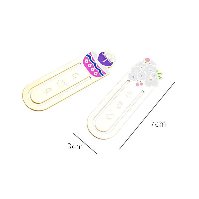 12 шт./лот суккулентные растения мини металлическая книга маркер винтажные