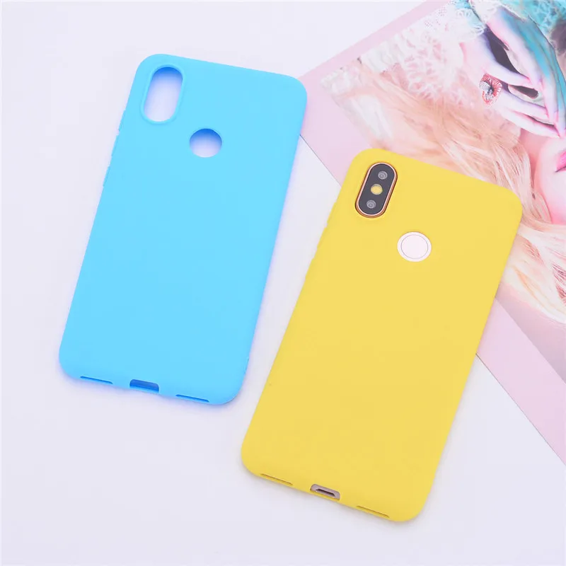Xiaomi Mi A2 Case Cover Soft Silicone TPU Phone For Back Protective Shell Capa 6X MiA2 |
