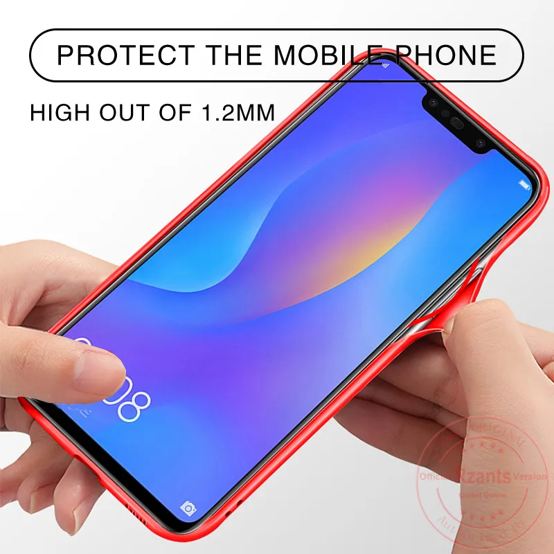 Rzants чехол для телефона huawei Nova 3i симпатичный прекрасный Стекло против царапин