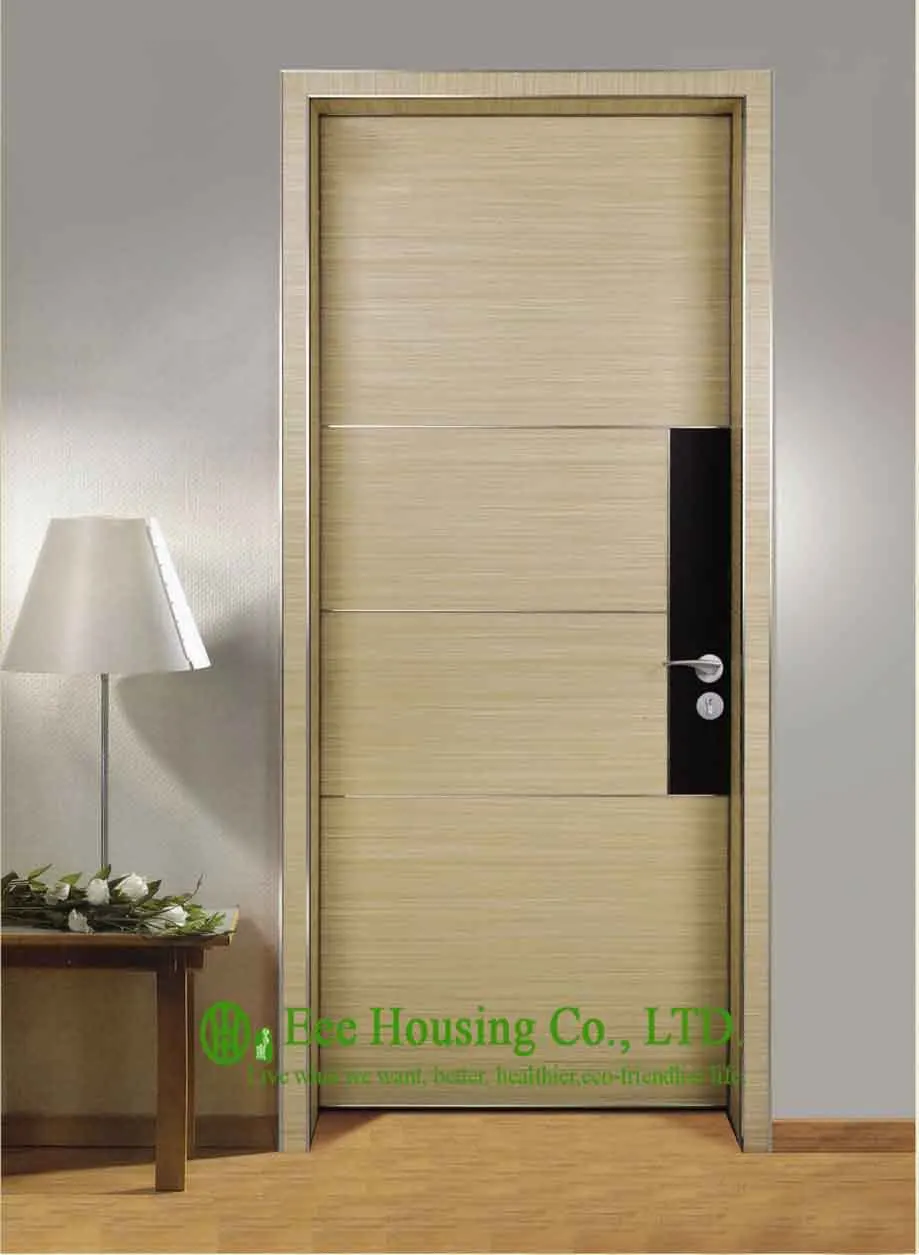 Офисная дверь с современным дизайном влагостойкая алюминиевая рама