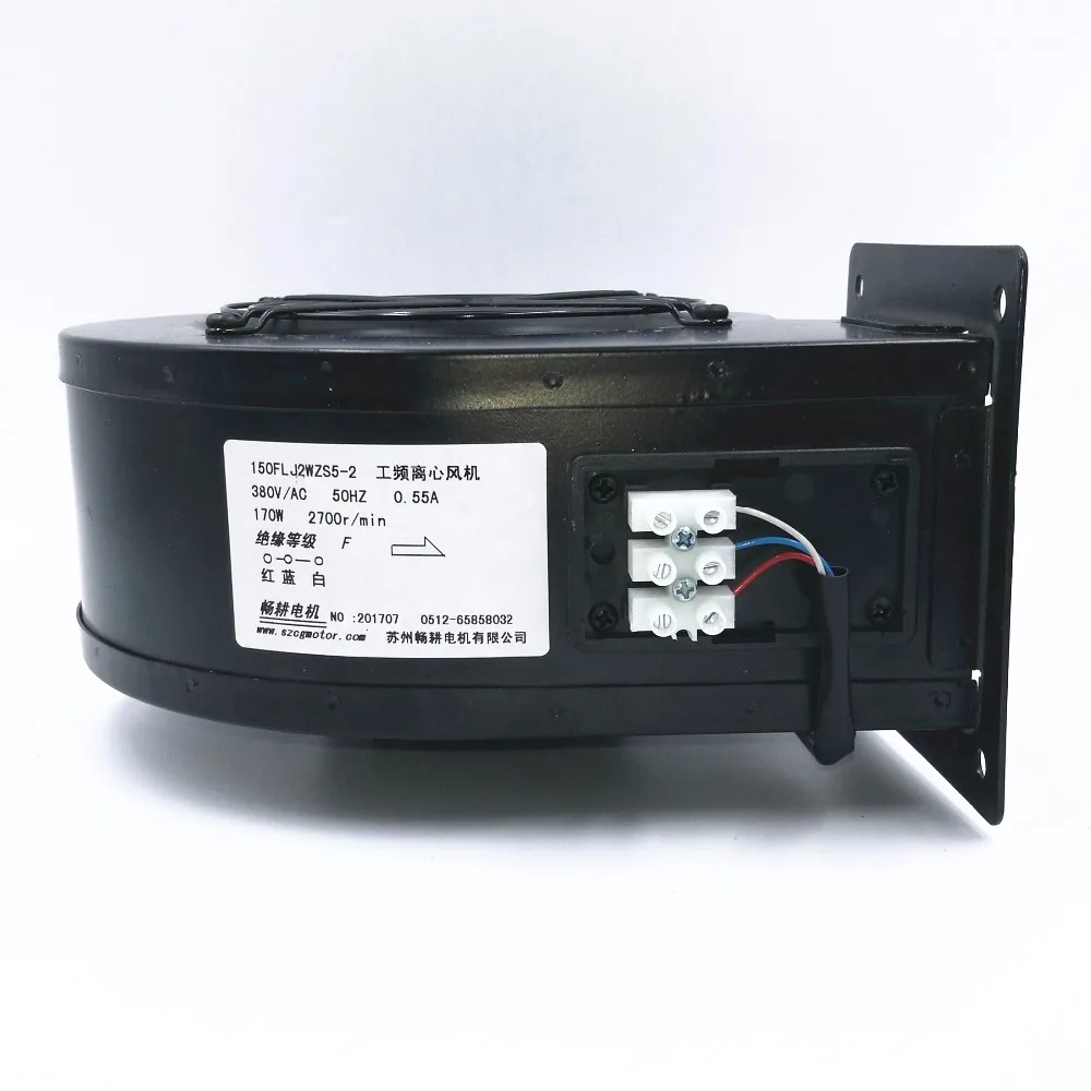 

Промышленный трехфазный вентилятор AZIYUHEA 150FLJ2WZS5-2 380В 170Вт