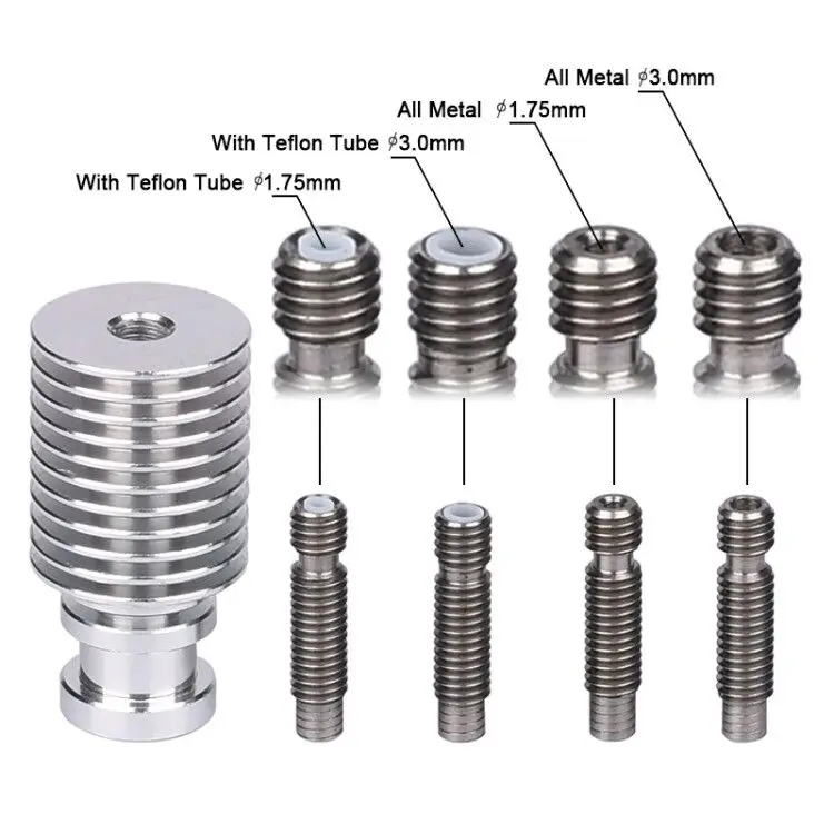 V6 j-головка Hotend комплект 1,75/3 мм нить Боуден Экструдер Насадка с охлаждающим вентилятором нагреватель вулкан комплект силикон для 3d принтер запчасти