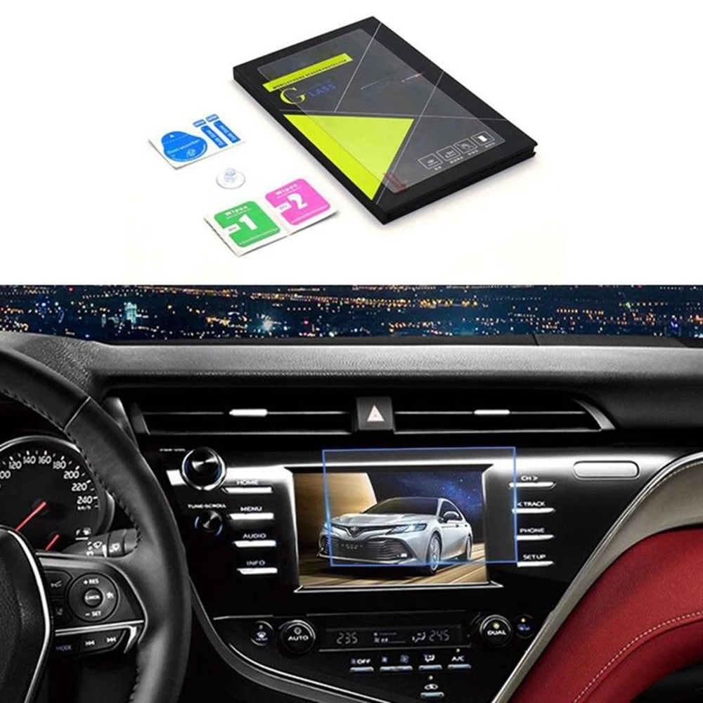 7 ''HD Автомобильный GPS навигатор Экран стальная защитная пленка Отделка для