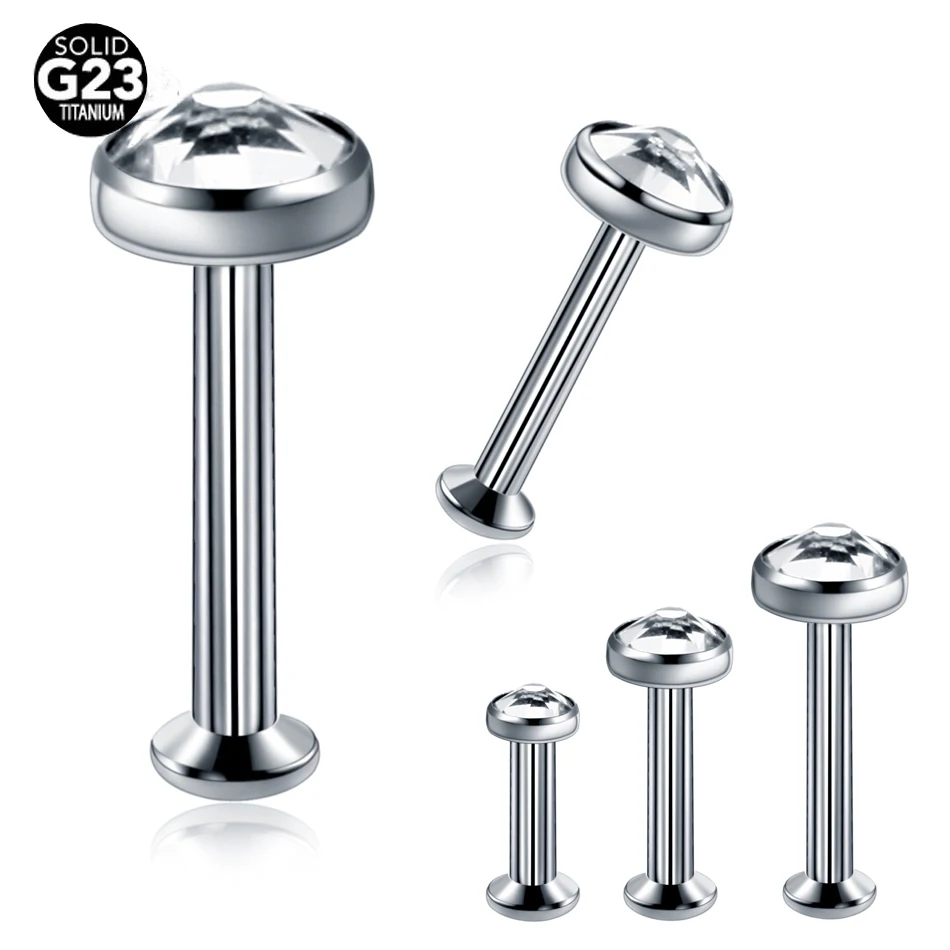 1 шт. титановый пирсинг для губ 16 г|piercing body jewelry|body jewelrylip piercing studs |