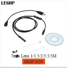 5,5 мм эндоскоп камера HD USB эндоскоп с 6 светодиодный 1/1. 5/2/3,5/5 м мягкий кабель водонепроницаемый осмотр бороскоп для Android PC
