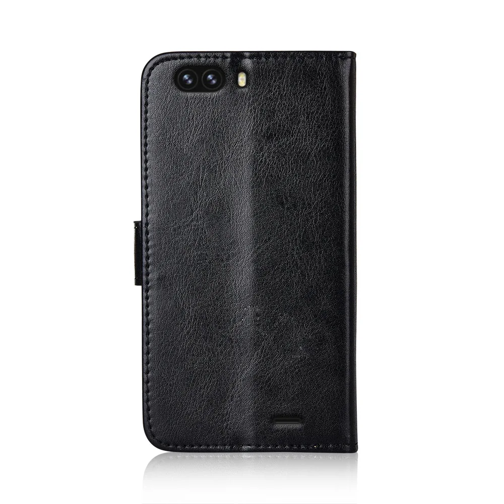 Для Blackview P6000 подставка для крышки корпуса откидной кожаный чехол-бумажник с карманом для карт