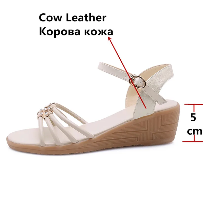 FEDONAS/Новинка 2021 года Сезон лето Тонкие туфли на танкетке с круглым носком Женские
