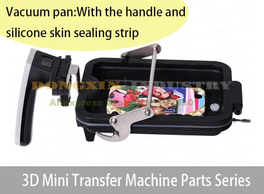 Детали для телефона Термотрансферная вакуумная сковорода с ручкой и силиконовой