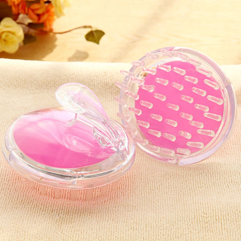 

1pc Head Scalp Massager Magic Shampoo Bath Massage Brush Head Hair Care Vibrating Brush Color Random
