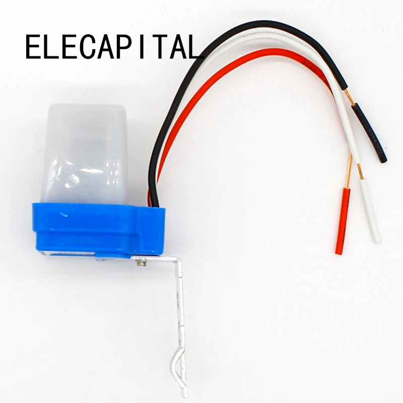 

Automatic Auto On Off Photocell street Light Switch DC AC 220V 50-60Hz 10A Photo Control Photoswitch Sensor Switch