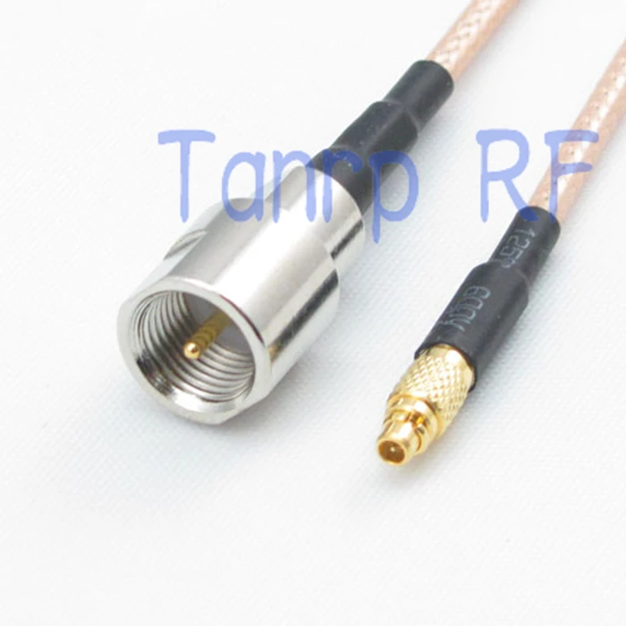 

10pcs 6in MMCX male plug to FME male plug RF adapter connector 15CM Pigtail coaxial jumper cable RG316 extension cord