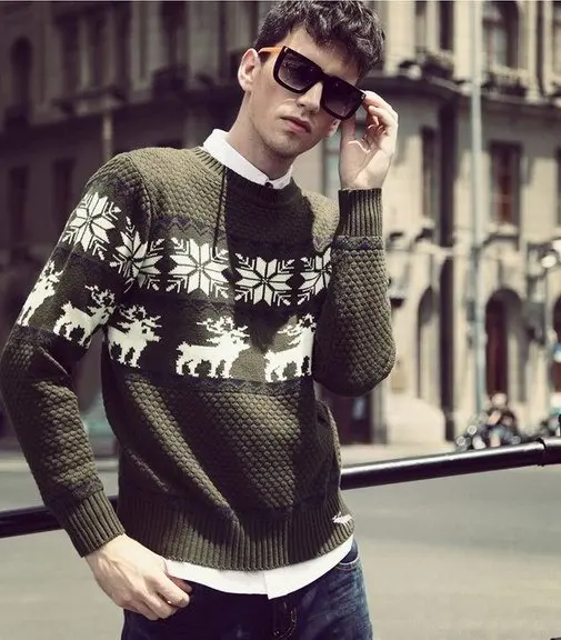 Free shipping brand new O-neck wool 