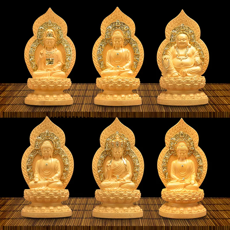 Rongsha Jin Guanyin статуи Будды тибетские короли изделия из смолы Буддийские