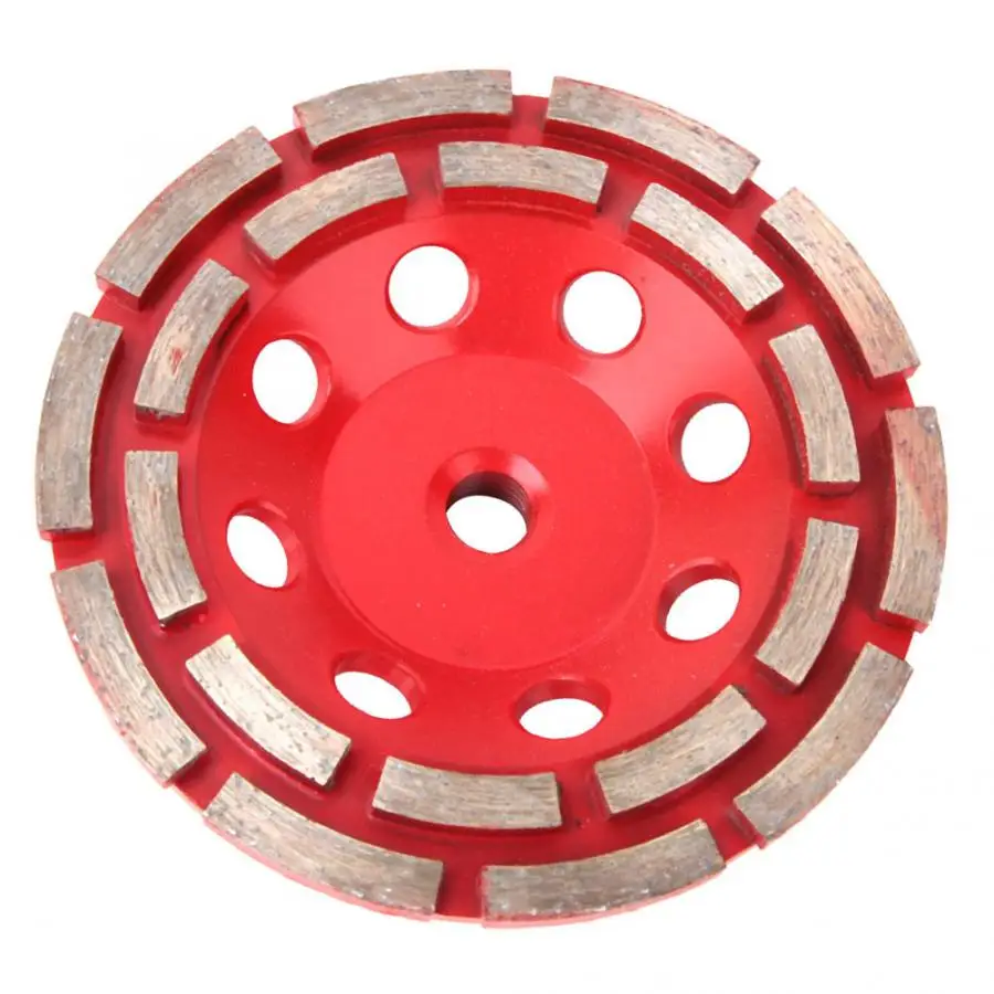 

Amoladora Angular Diamond Disc 4" Double Row Diamond Segment Grinding Cup Wheel Disc For Concrete Granite Marble Diamond Disc