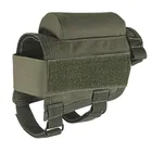 Тактический приклад винтовка для щек, патронная сумка для боеприпасов, держатель для картриджей, сумка для переноски, круглая оболочка, сумка для картриджа, Военные Аксессуары