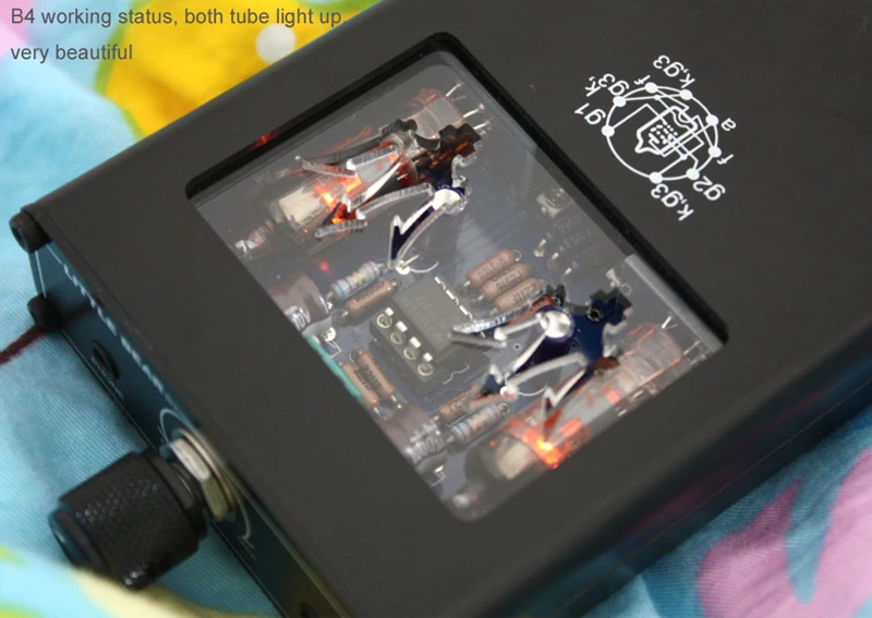 Мощный портативный двойной Электронный ламповый усилитель для наушников мини