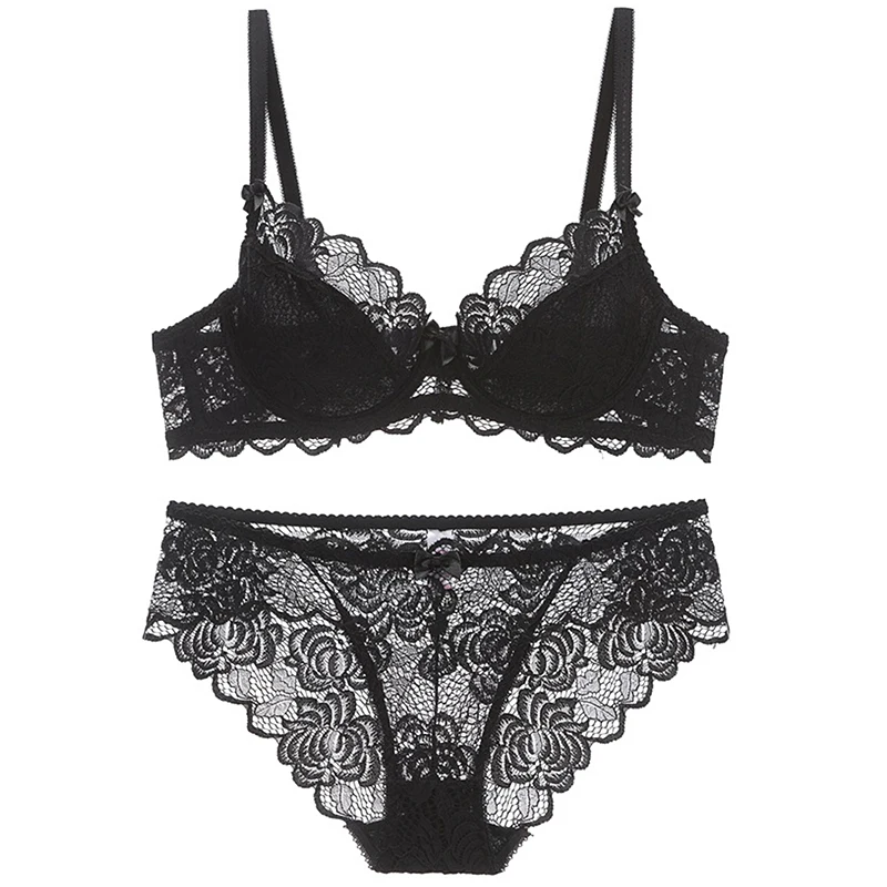Женский кружевной топ на косточках с цветочной вышивкой и нижнее белье