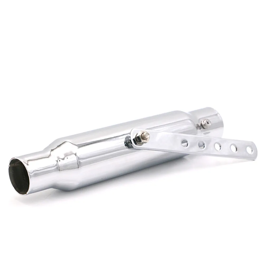 38/40/43/45mm Retro Cafe racer Motorcycle Exhaust Muffler Pipe Modified Tail System For CG125 GN125 cb400ss sr400 | Автомобили и