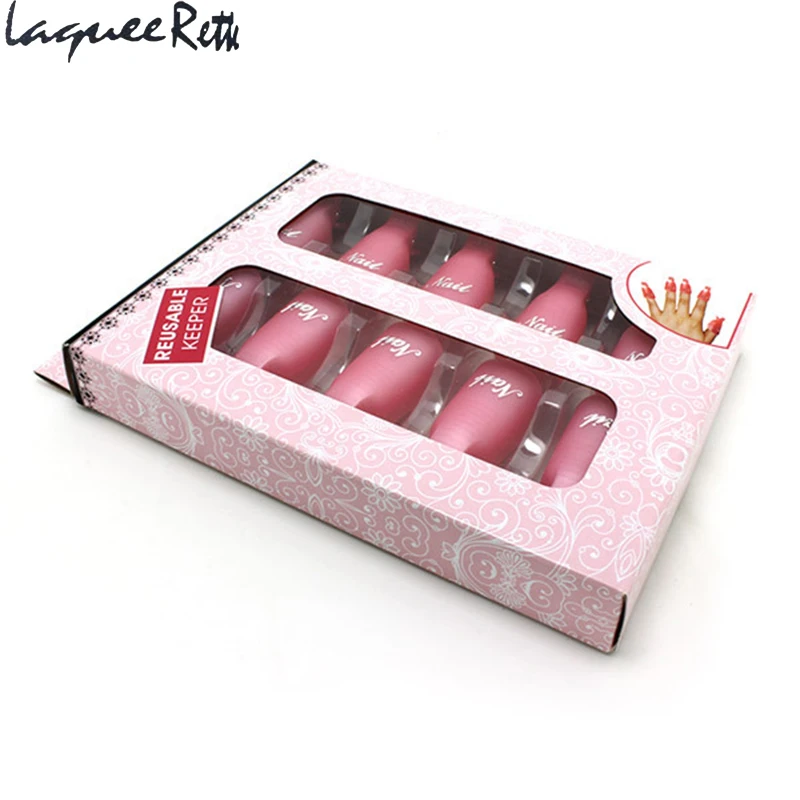 10 шт. розовый пластиковый салонный Профессиональный акриловый инструмент для