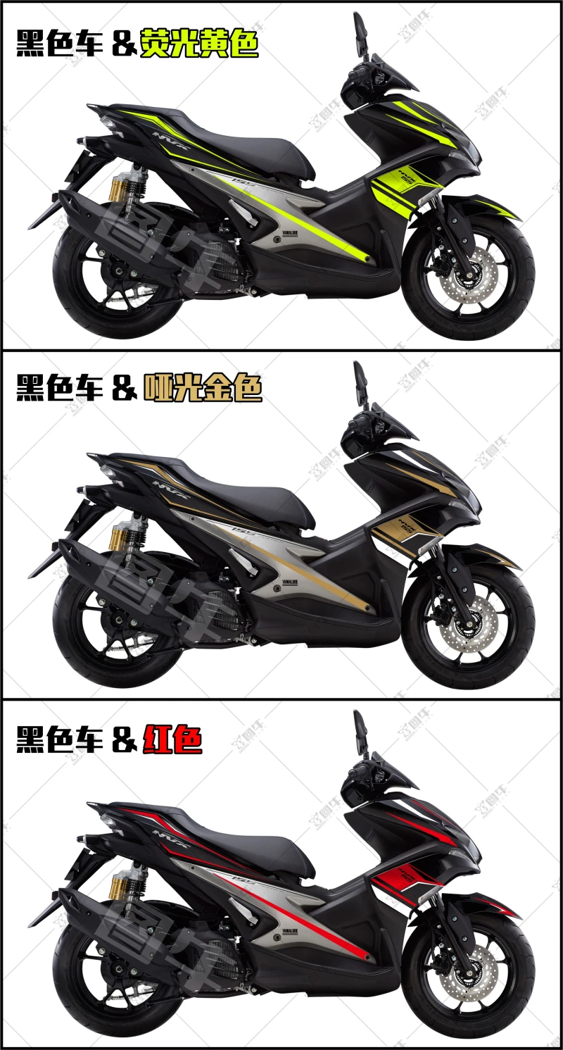 Мотоцикл автомобиль весь автомобиль цветок потянув Тело стикер для Yamaha NVX AEROX 155