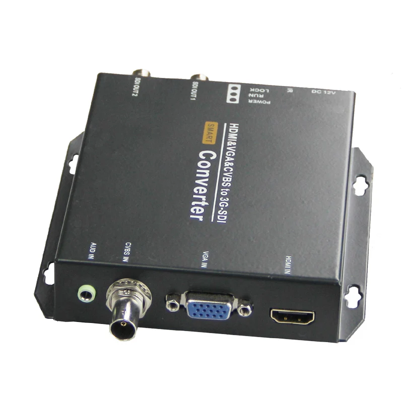 HDMI к SDI видео конвертер 1080P видео аудиовещание класс VGA AV CVBS к SDI HD 3g-SDI