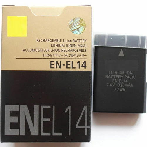 RU EL14 ENEL14 EN-EL14 камера Батарея адаптер переменного тока для Nikon DF D5300 D5200 D5100 D3300 D3200 D3100 P7100 P7700 P7800 P7000 EN-EL14a EL14a