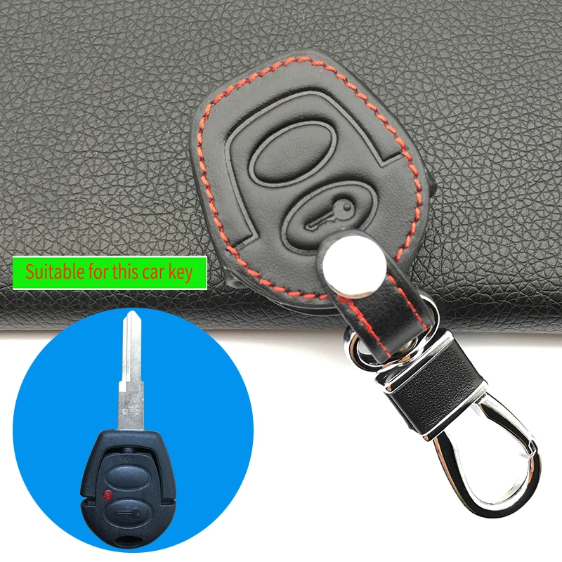 Чехол из натуральной кожи для арендного ключа чехол Seat Ibiza Leon Volkswagen VW Golf Polo Passat Jetta