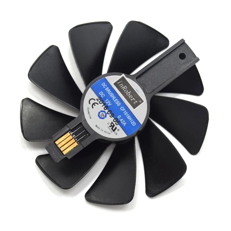 95 мм CF1015H12D Шестерня светодиодный вентилятор кулер Замена для Sapphire NITRO RX580 RX570 RX480 RX470 4N001-02-20G вентиляторы для видеокарт