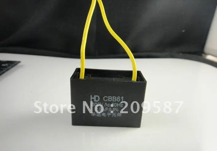 Конденсатор вентилятора металлизированный конденсатор пусковой CBB61 2 5 В