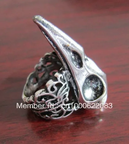 Regalrock Горячее предложение модное кольцо с птичьим черепом