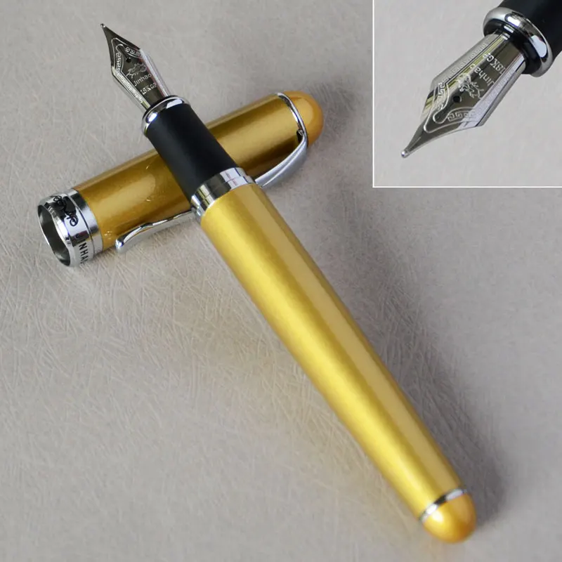 pen as picture show Благородный JINHAO X750 Королевский синий мрамор и серебро 0,7 мм перо с широким основанием авторучка черная пудра белый розовый серый 15 цветов для CHOOSE750 - Цвет: pen as picture show