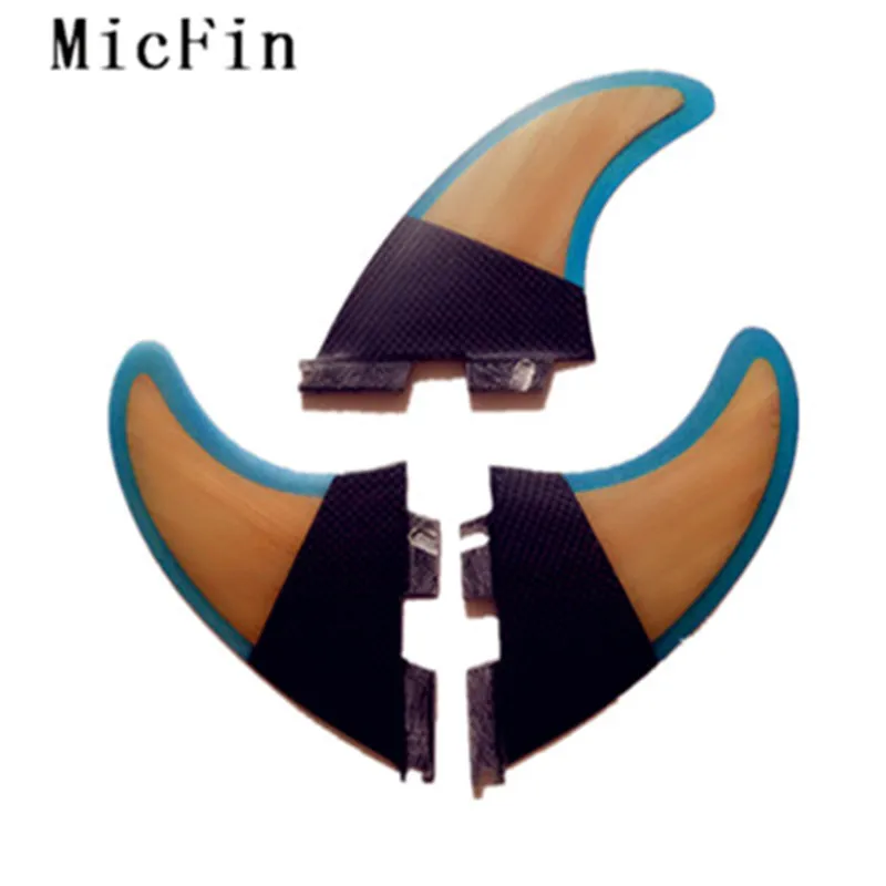 Micfin carbon Honeycomb Fcs 2 стеклопластиковые плавники для серфинговой доски серфинга 3