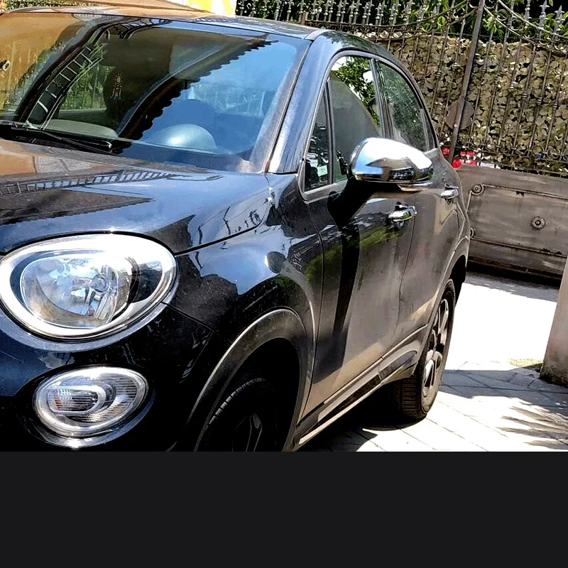 Автомобильные чехлы для зеркала заднего вида наружные украшения FIAT 500X2017 2018