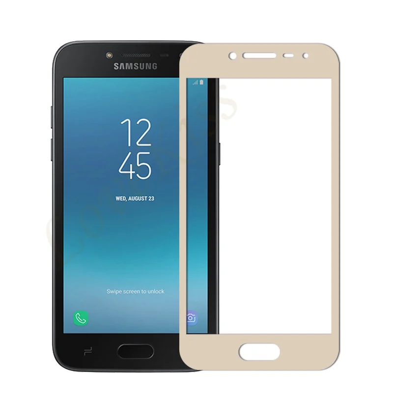 Для Samsung Galaxy J2 2018 полное покрытие закаленное стекло для Pro SM-J250F J250M J250G Защитная
