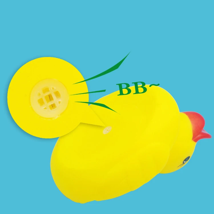 4 Pcs/set baby bath toys swim duck float squeeze sound kids wash animal educational toys for Children classic toys