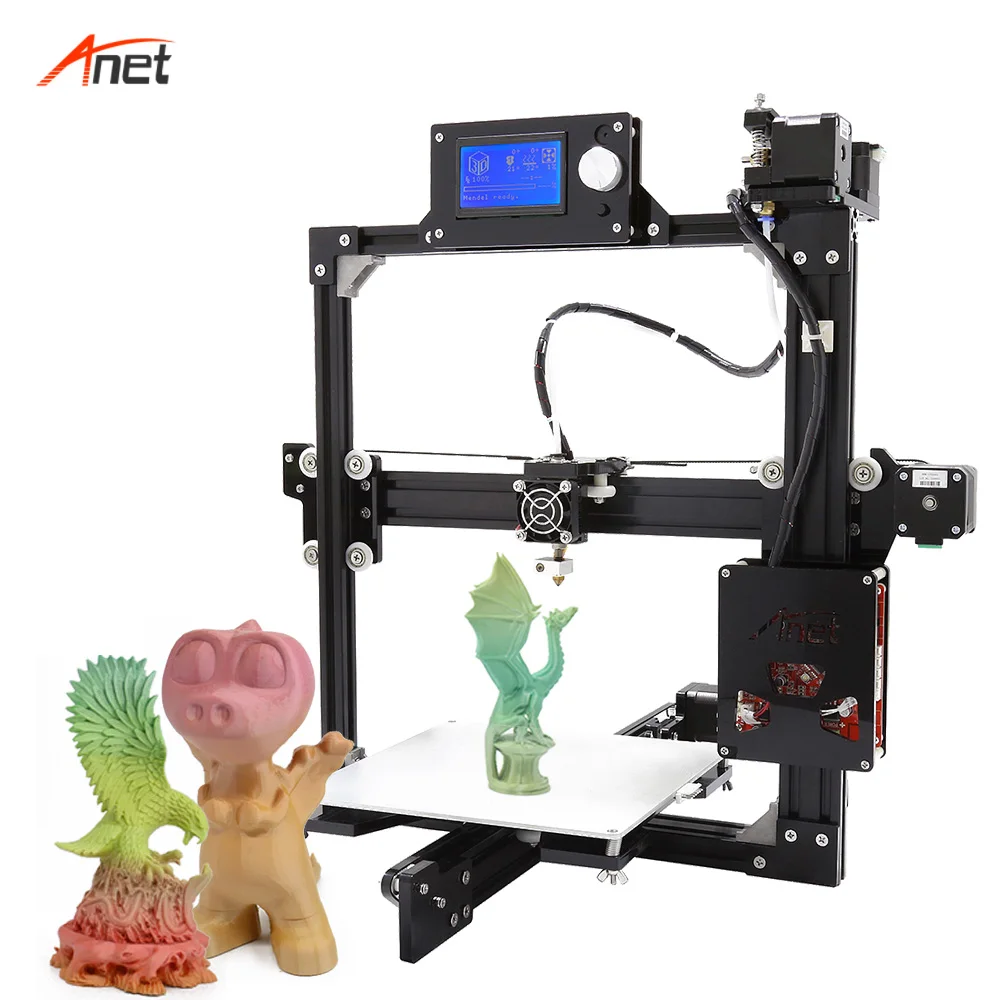Anet A8 A6 A3S A2 E2 самые популярные Impresora 3d в наличии Нью Йорк/Чешский DIY принтер Лучшая