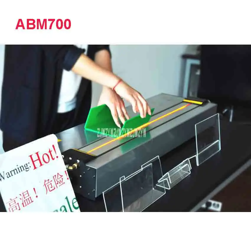 ABM700 акриловая гибочная машина Органическая пластина АБС ПП ПВХ Горячая для
