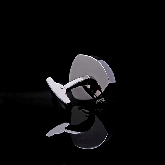 Классические мужские манжетные кнопки для рубашки KFLK с часовым механизмом, черного цвета, высокого качества, брендовые кнопки для манжет.